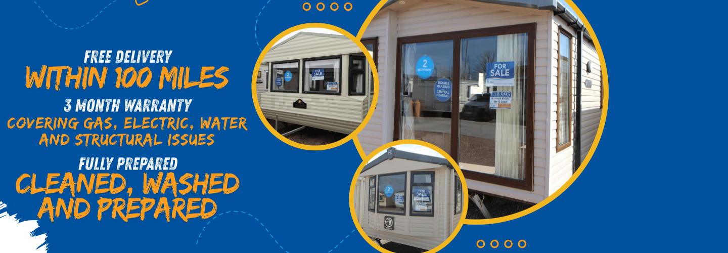 used static caravans for sale in Devon, Cornwall, Somerset and Dorset