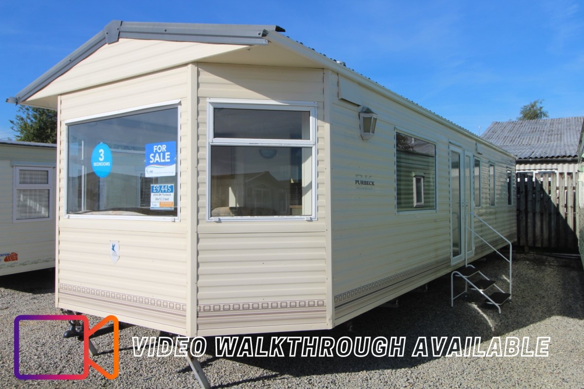 2004 Bk Purbeck static caravan on sale