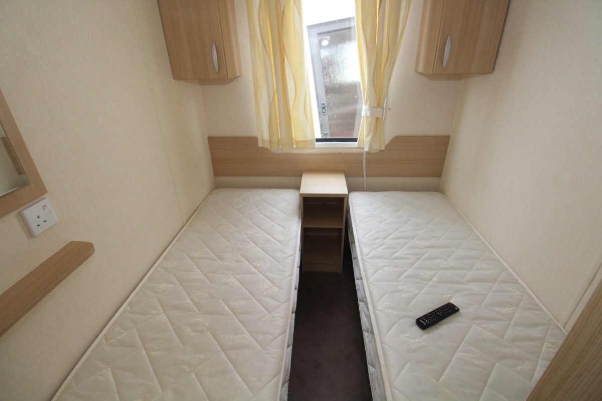 2011 Swift Burgundy twin bedroom