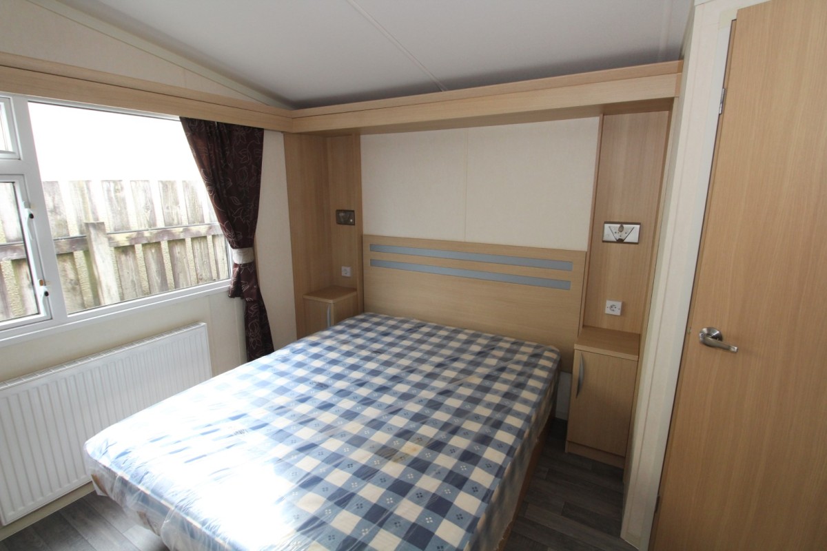 2010 Swift Chamonix double bedroom
