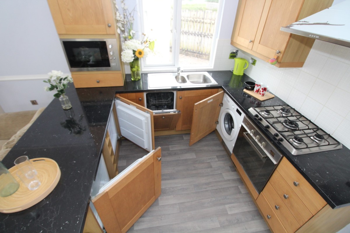 2012 Prestige Sea Breeze kitchen with units