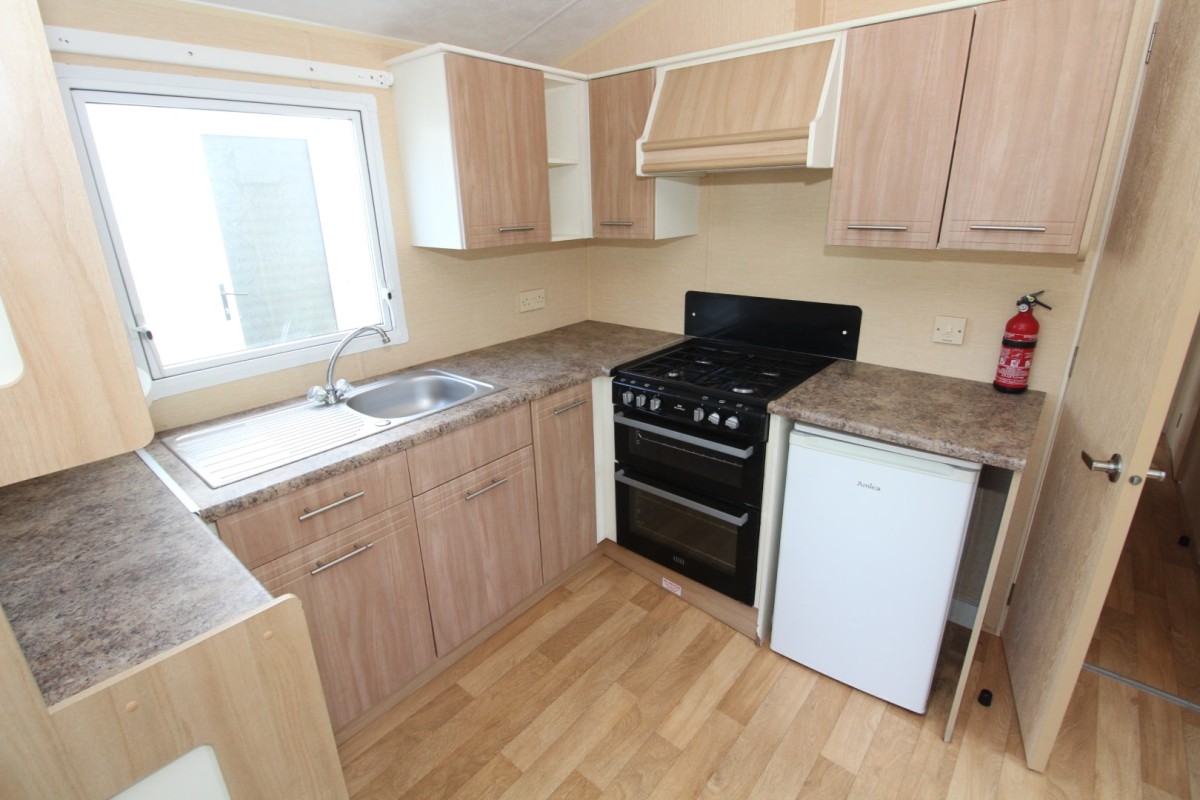 2010 Willerby Rio kitchen area