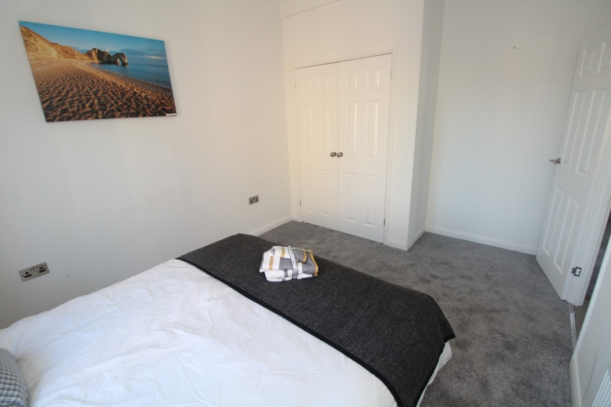 second view of the double bedroom