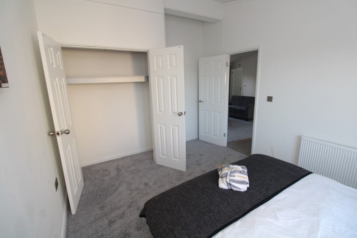 bedroom with wardrobe