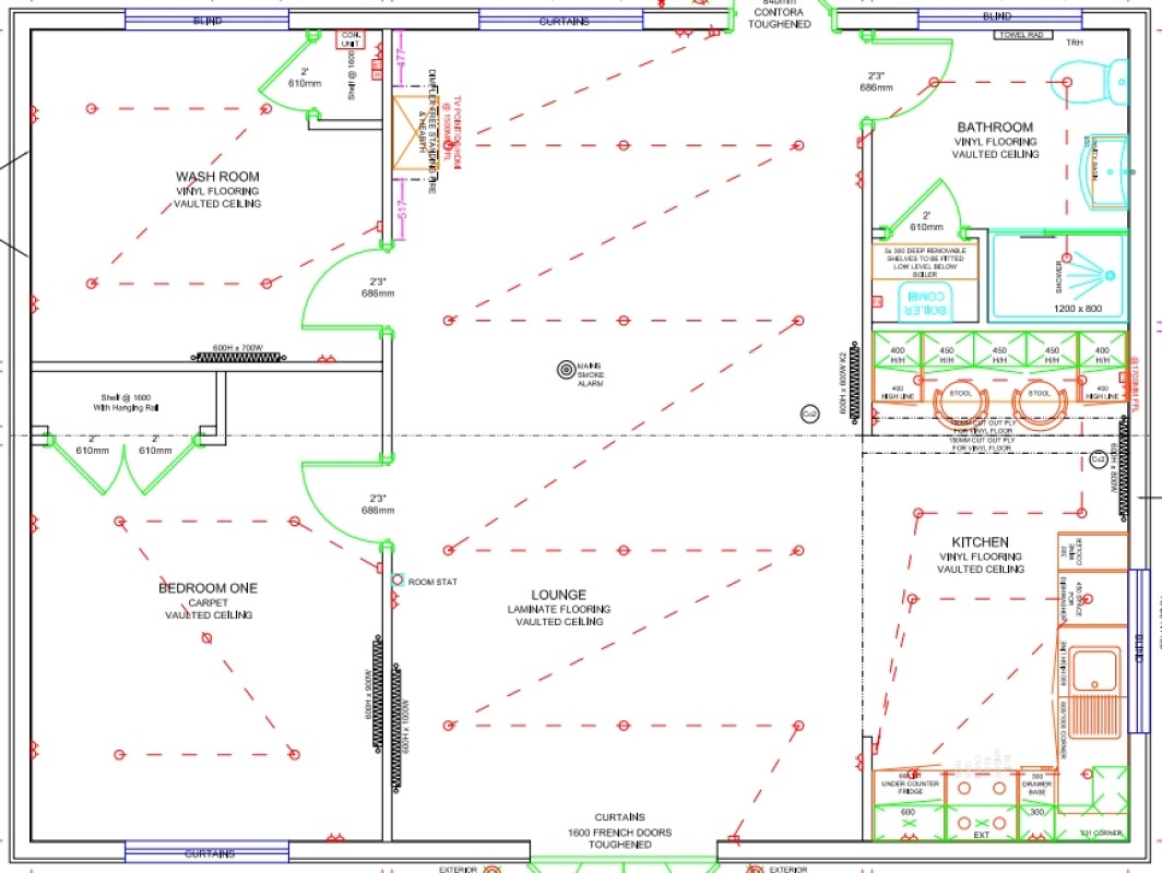 2019 Pathfinder Custom Lodge floor plan