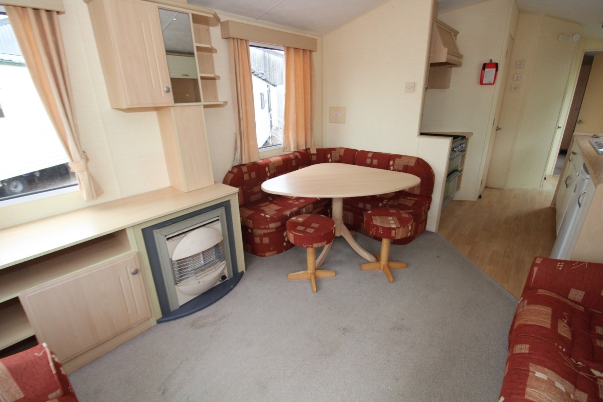 dining area in the 2011 Willerby Herald Gold