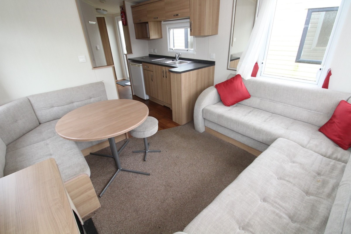 2015 Swift Loire dining area