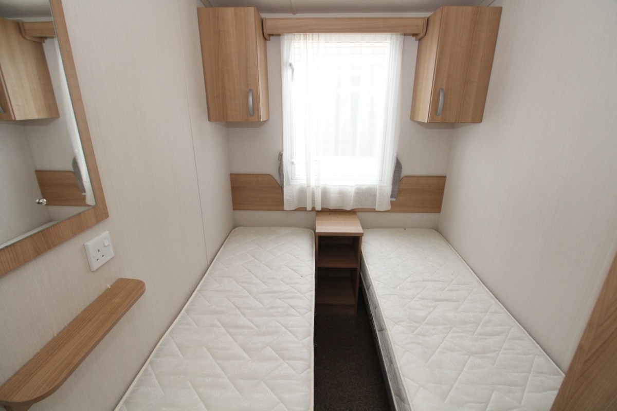 2015 Swift Loire twin bedroom