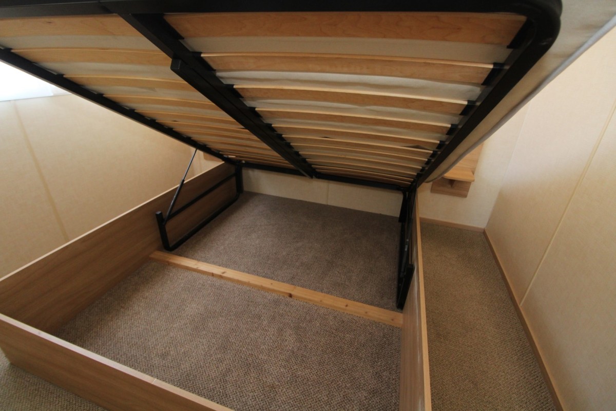 double bed with lift up bed