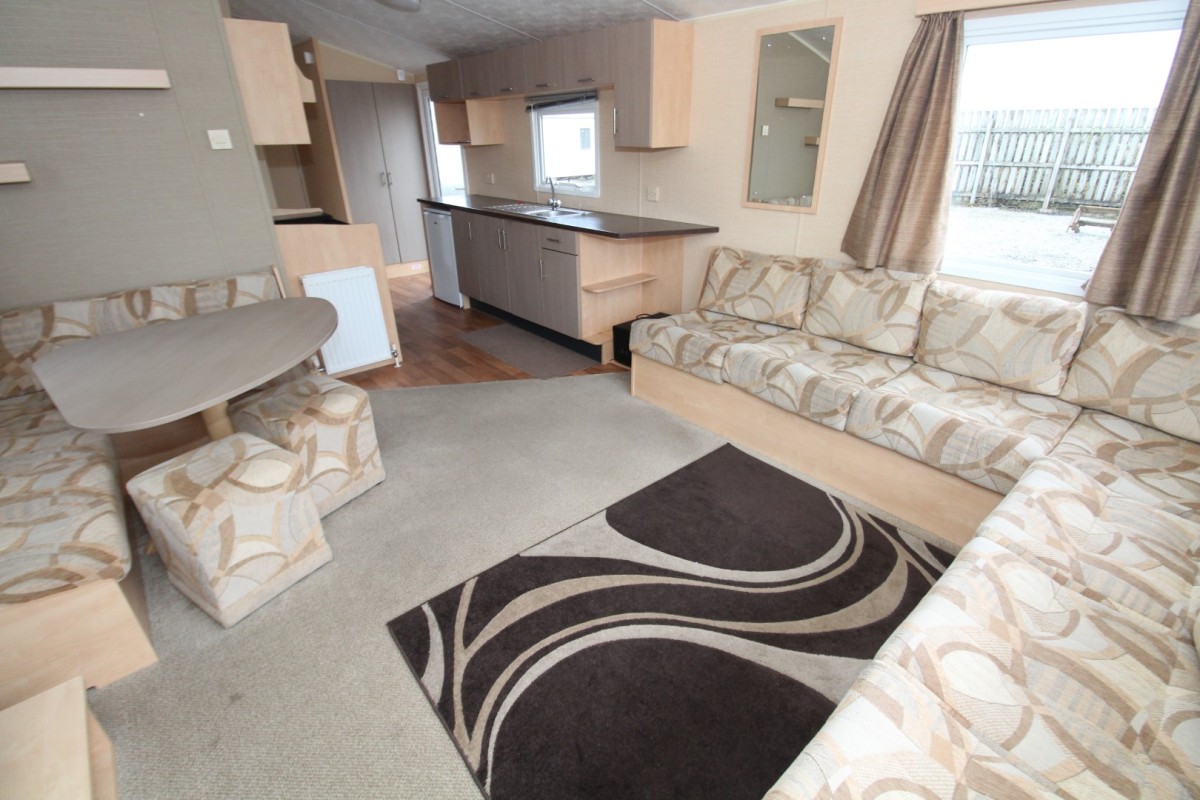 2011 Willerby West open plan living space