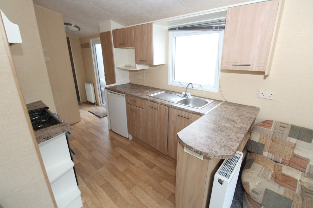 kitchen in the 2009 Willerby Rio