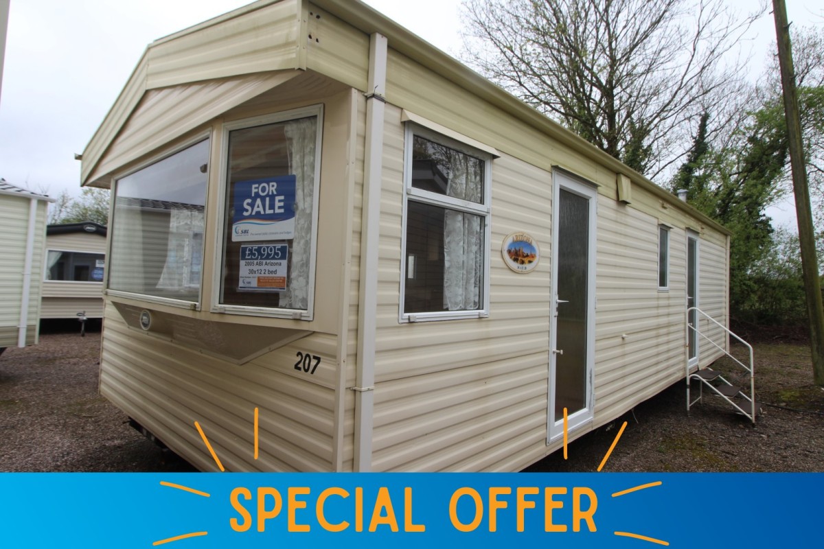 2005 ABI Arizona second hand static caravan for sale