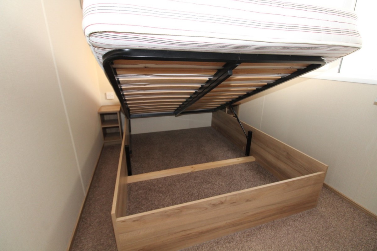 double bed with lift up bed