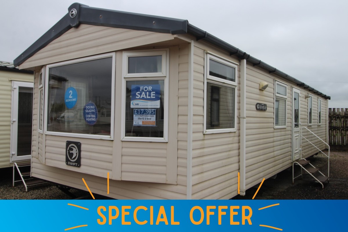 2012 Swift Adventurer used static caravan to buy