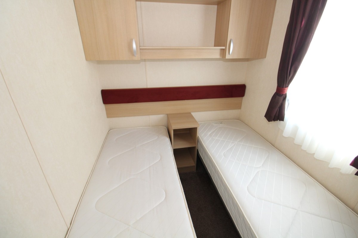 2012 Swift Adventurer twin bedroom