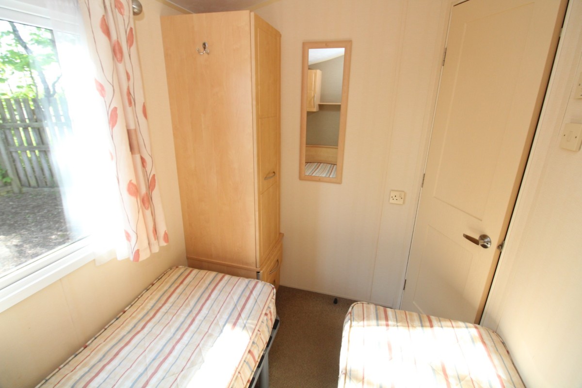 wardrobe in the 2011 Willerby Rio