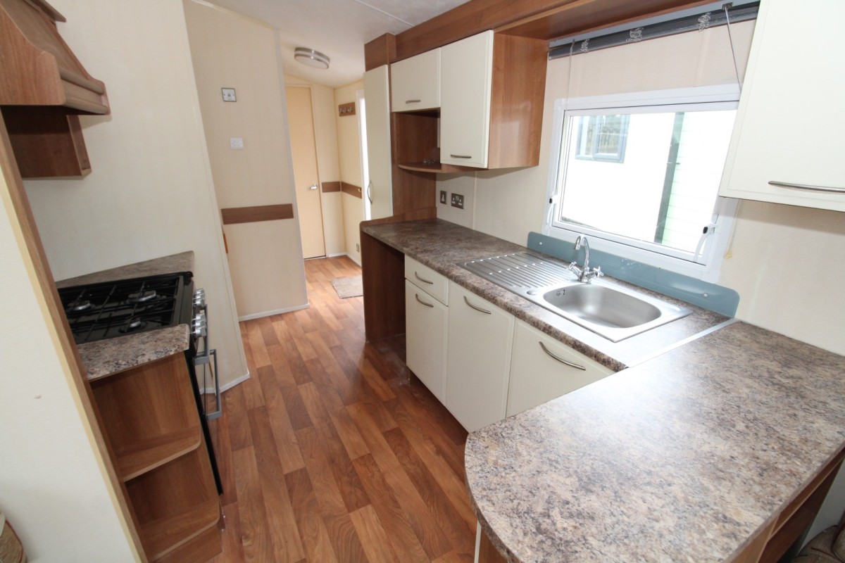 2011 Willerby Rio kitchen space