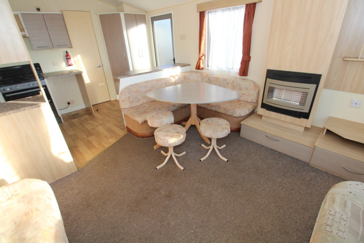 dining area in the 2011 Willerby Rio Gold