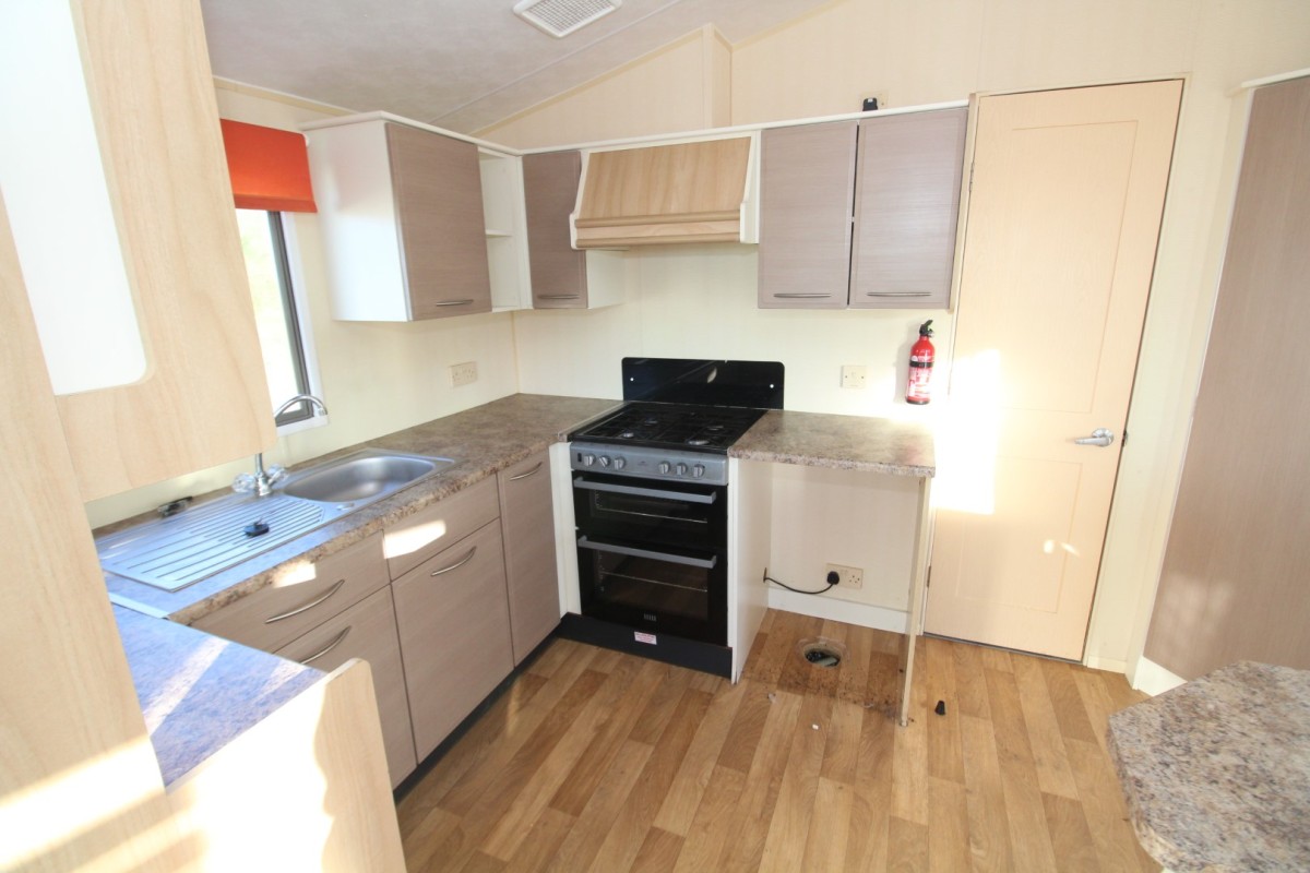 kitchen in the 2011 Willerby Rio Gold