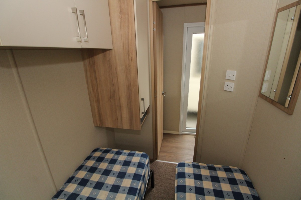 second view of the twin bedroom