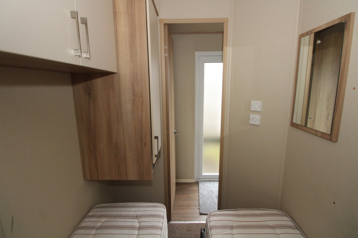 second view of the twin bedroom