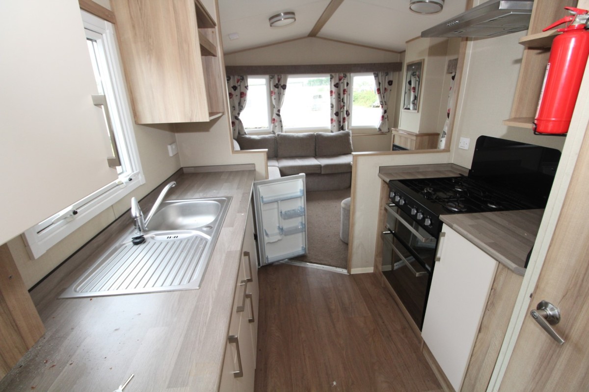 open plan living space in the 2014 Abi Oakley 