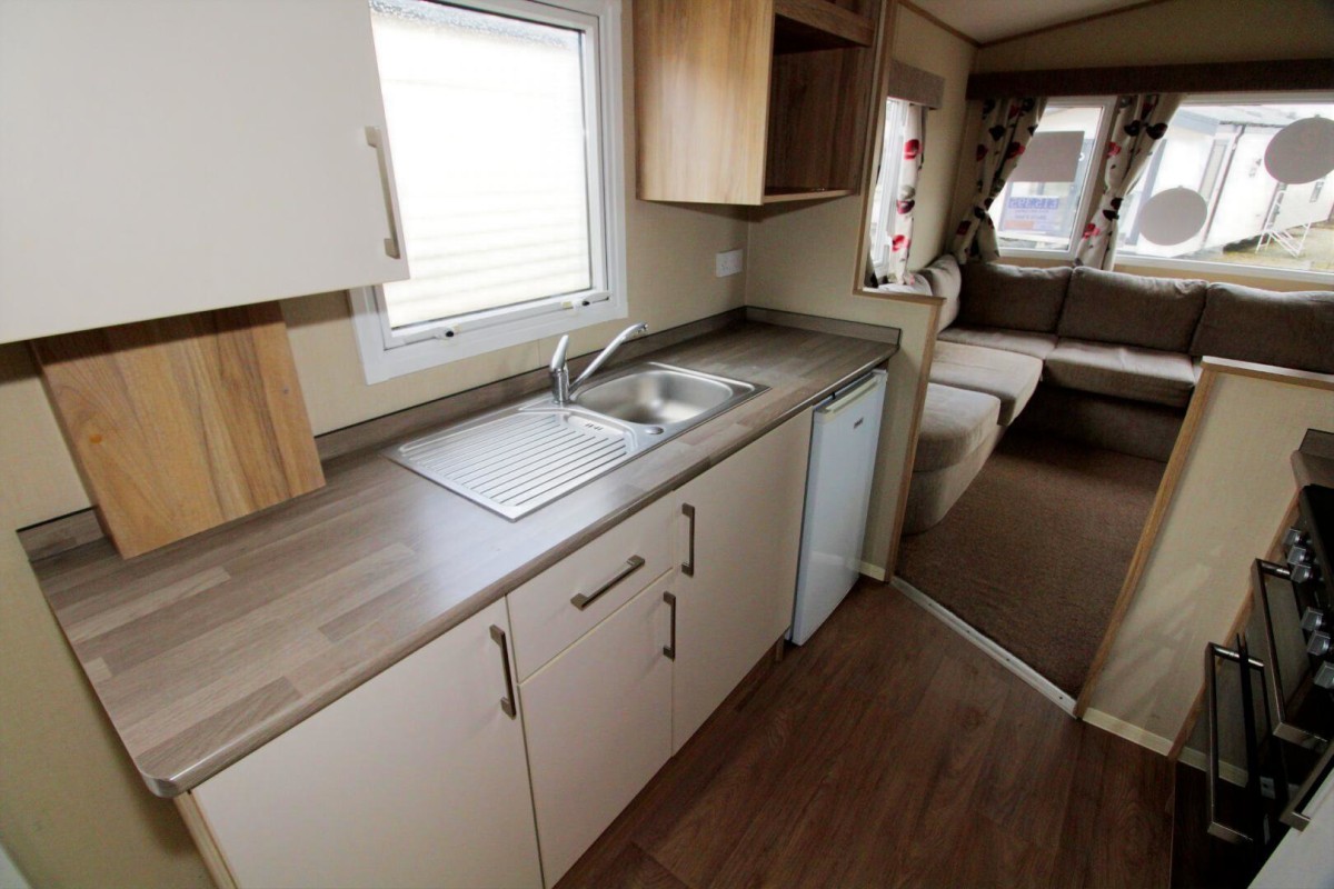 open plan living space in the 2014 Abi Oakley 