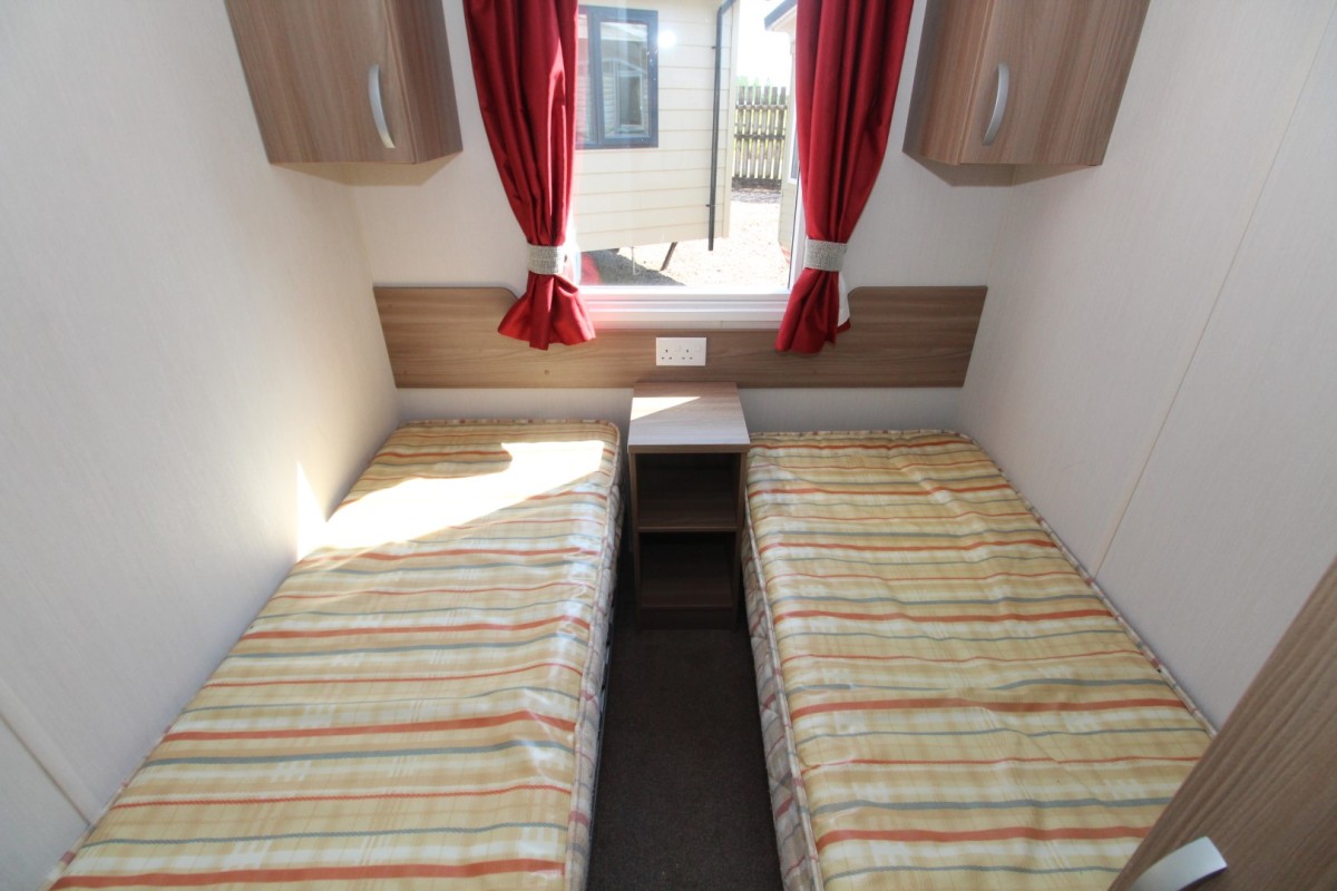 2016 Swift Loire twin bedroom