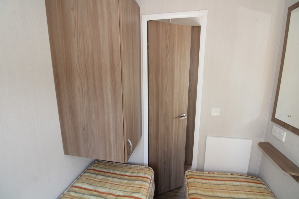 second view of the twin bedroom