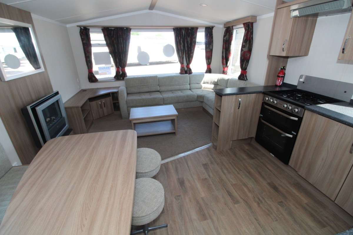 2016 Swift Loire kitchen to lounge