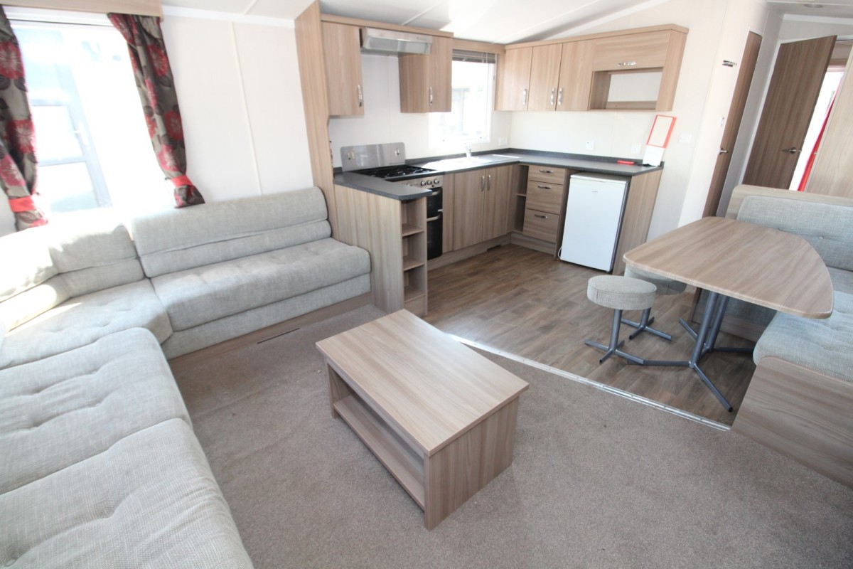 2016 Swift Loire lounge and kitchen