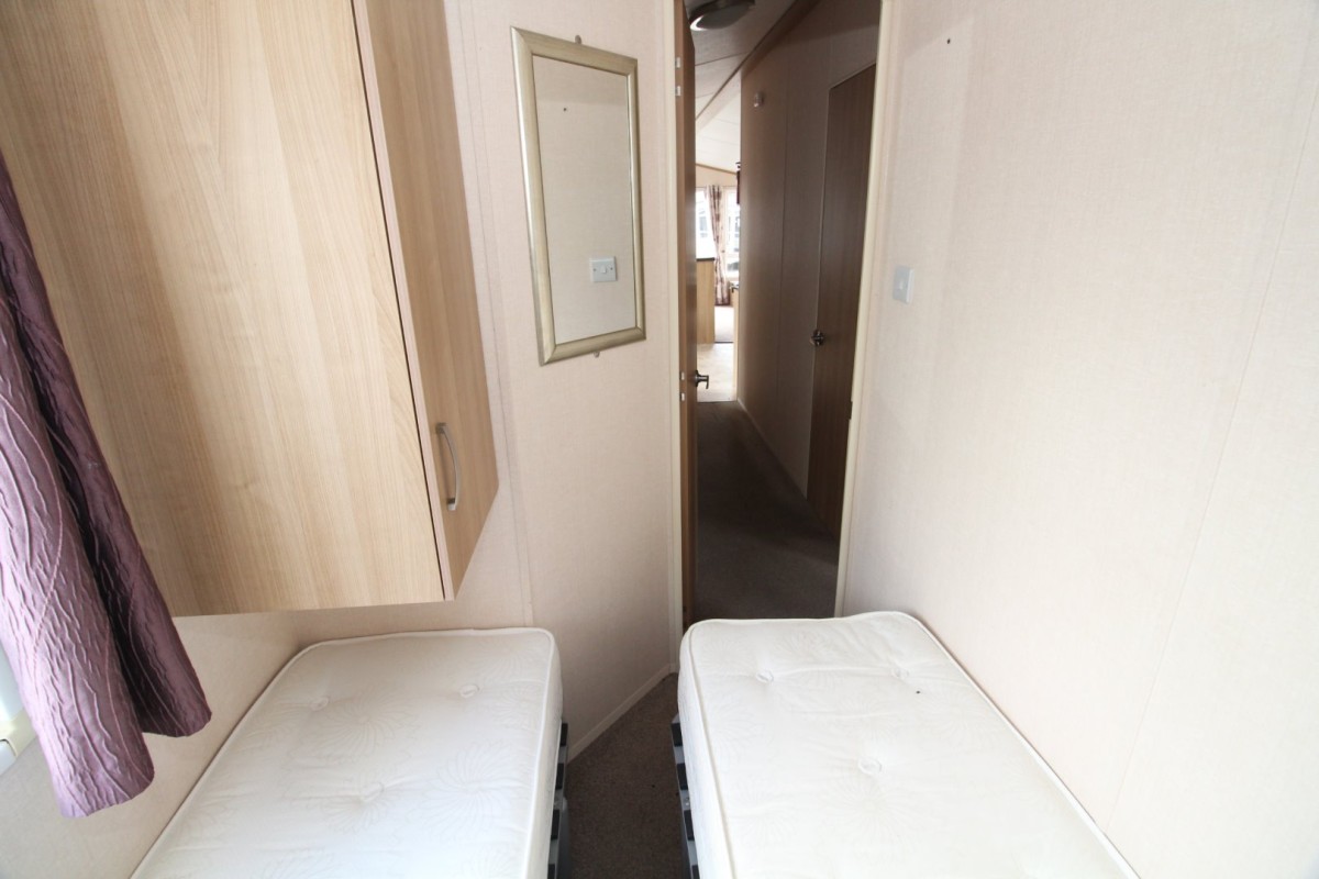 second view of the twin bedroom