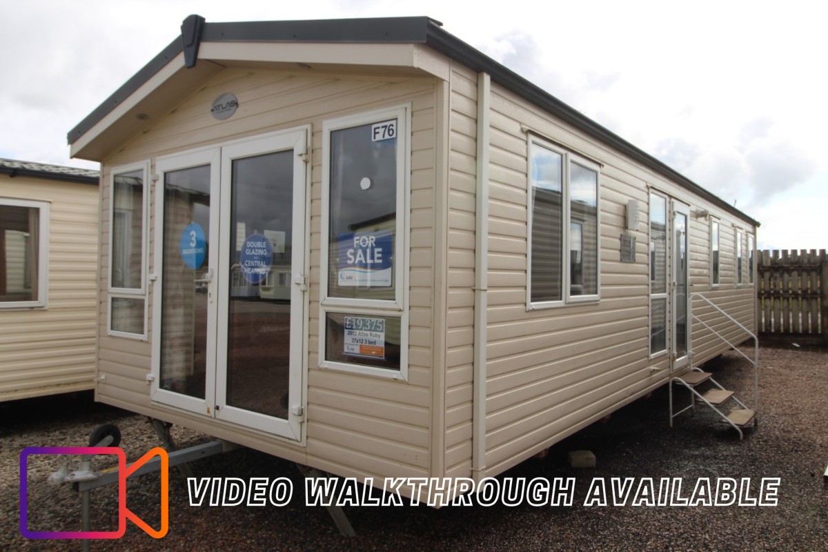2013 Atlas Ruby used static caravan