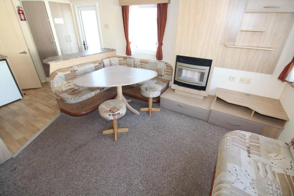 2011 Willerby Rio dining table
