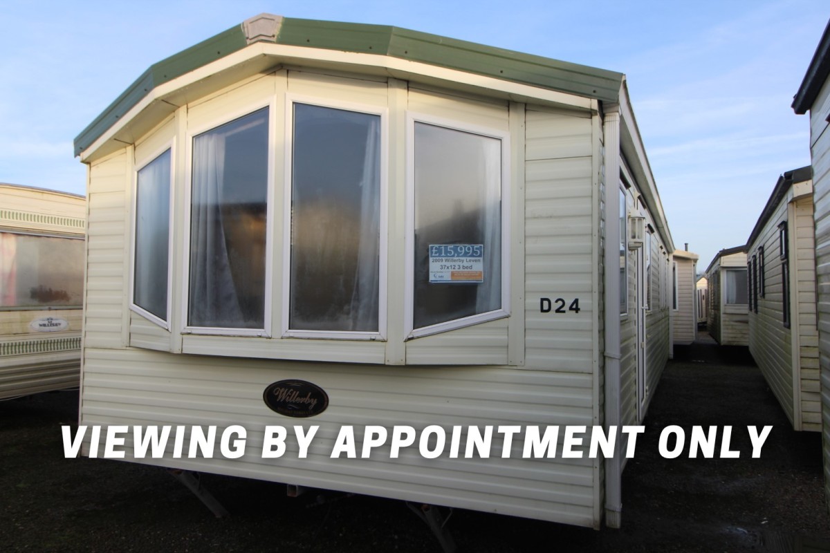 2009 Willerby Leven large 3 bed caravan for sale