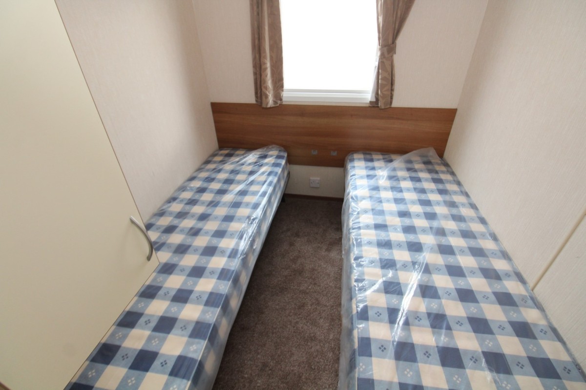 third view of the twin bedroom
