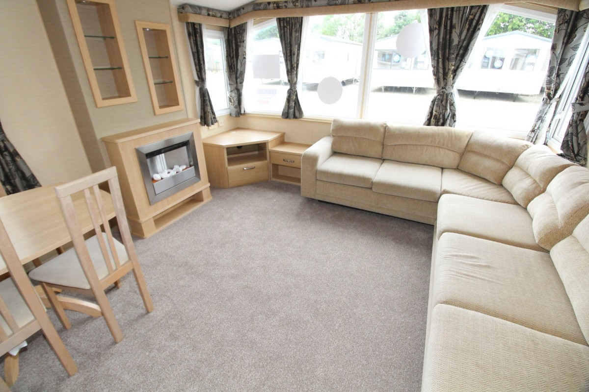 lounge area in the 2010 Willerby Granada