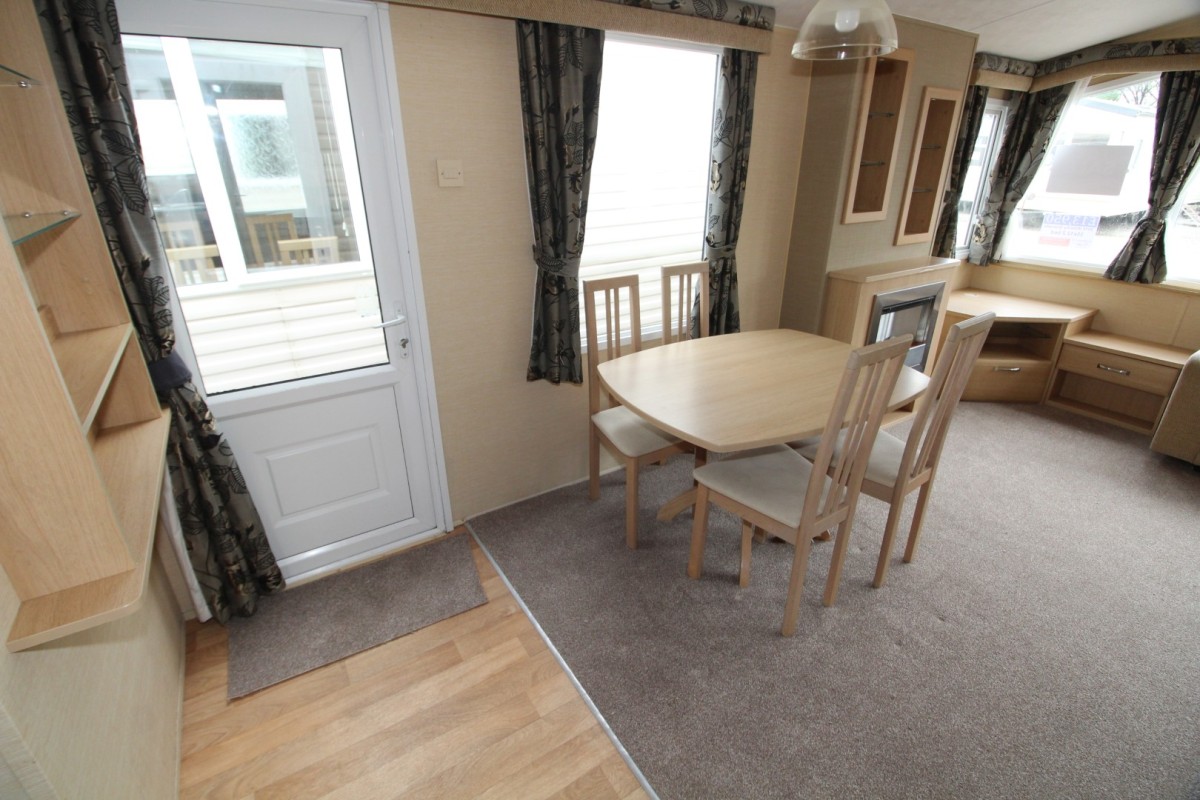 2010 Willerby Granada dining area with table