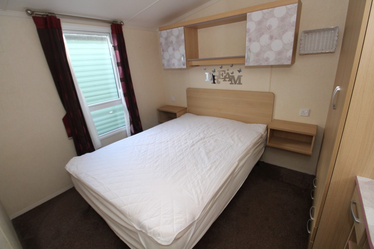 2012 Swift Burgundy double bedroom