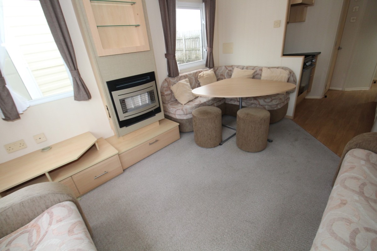 dining area in the Willerby Solara Gold 2012