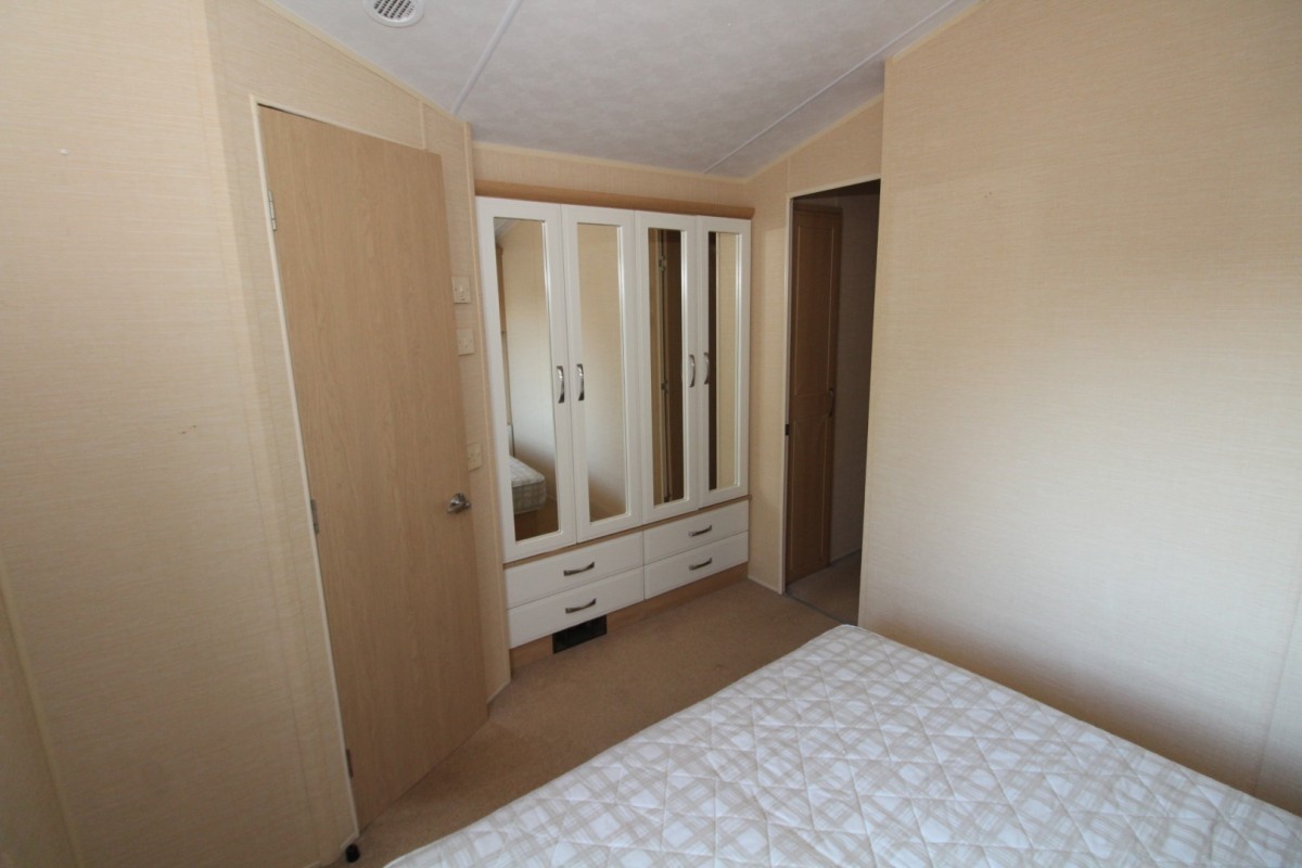 double bedroom with wardrobes