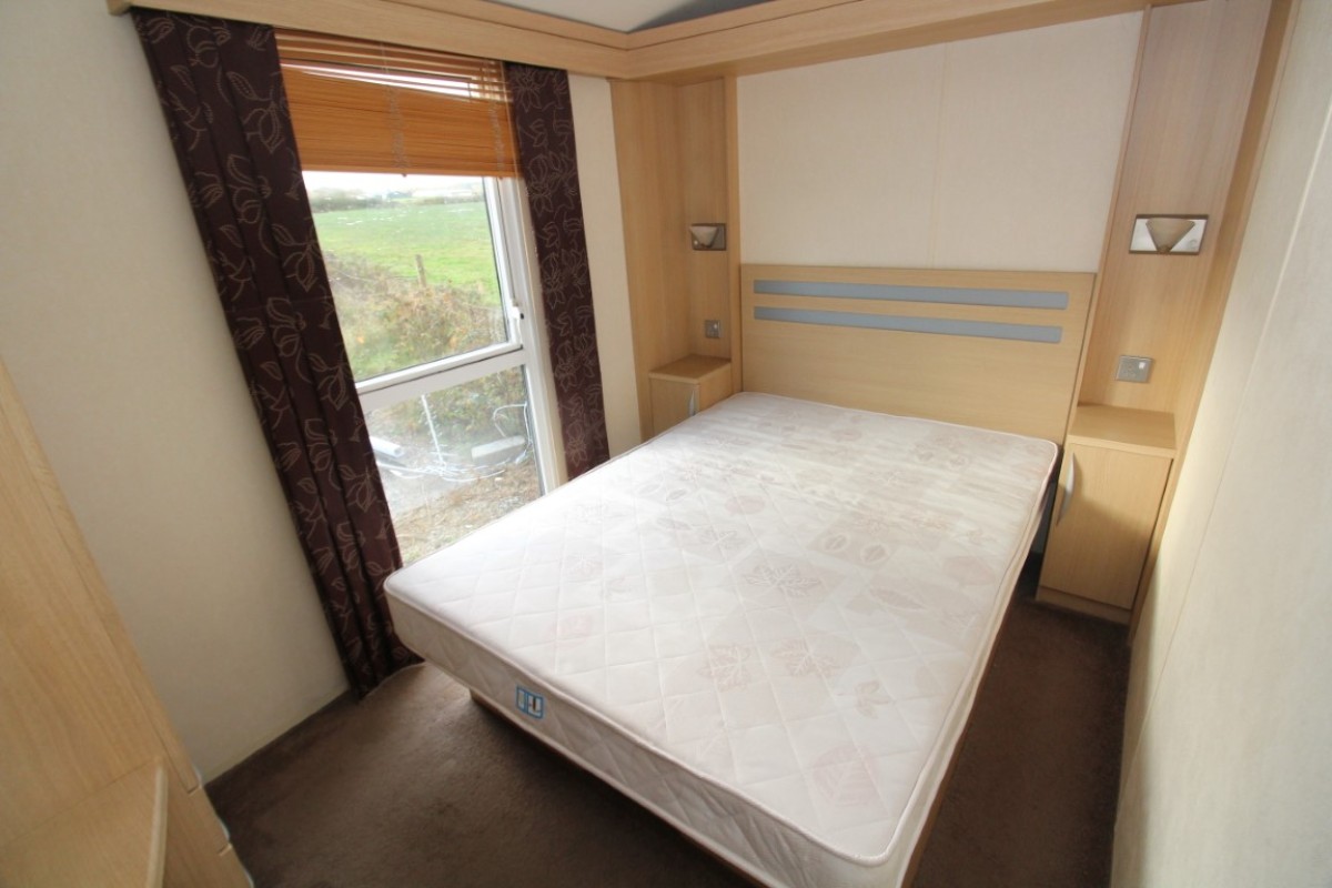 2010 Swift Chamonix double bedroom