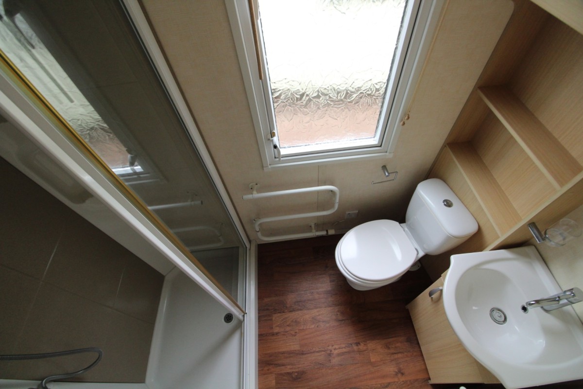 2011 Swift Moselle family shower room