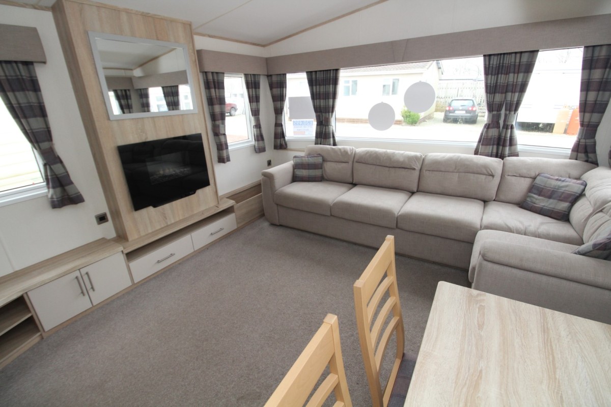 open plan living space in the 2016 Abi Derwent