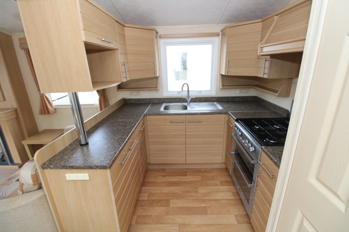 kitchen in the 2009 Willerby Salisbury