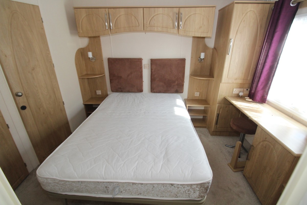 2008 Cosalt Sandhurst double bedroom