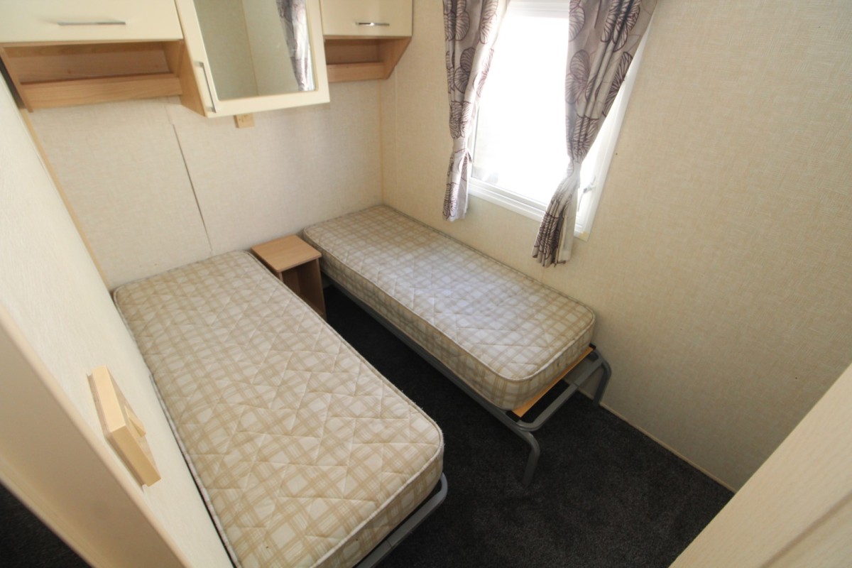 twin bedroom in the Willerby Sierra 2013