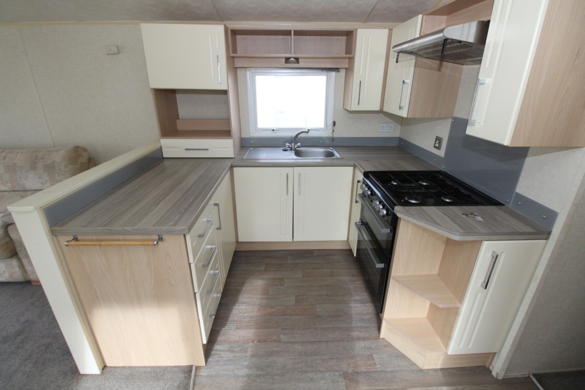 kitchen in the Willerby Sierra 2013