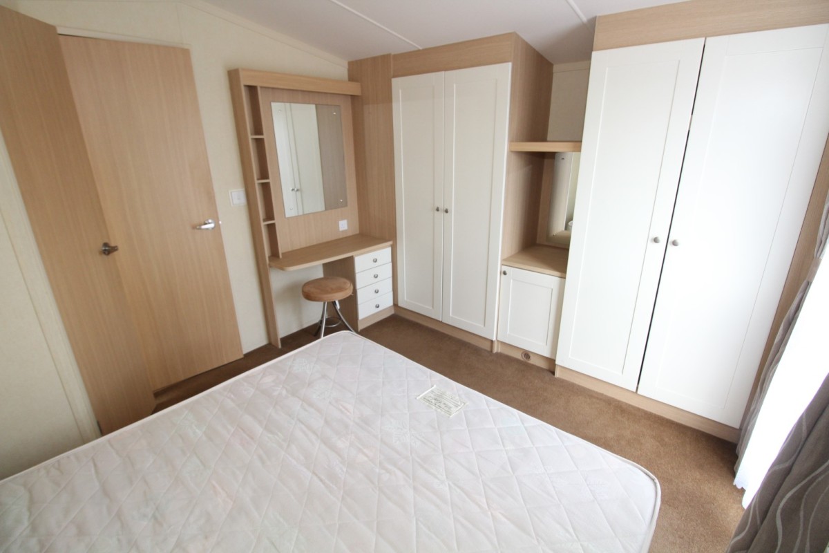 2008 Swift Moselle  double bedroom with wardrobes
