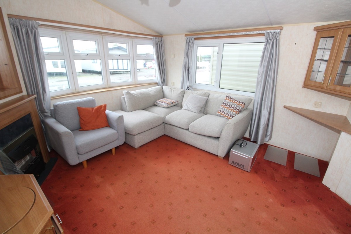 2005 Willerby Manor sofas in the lounge